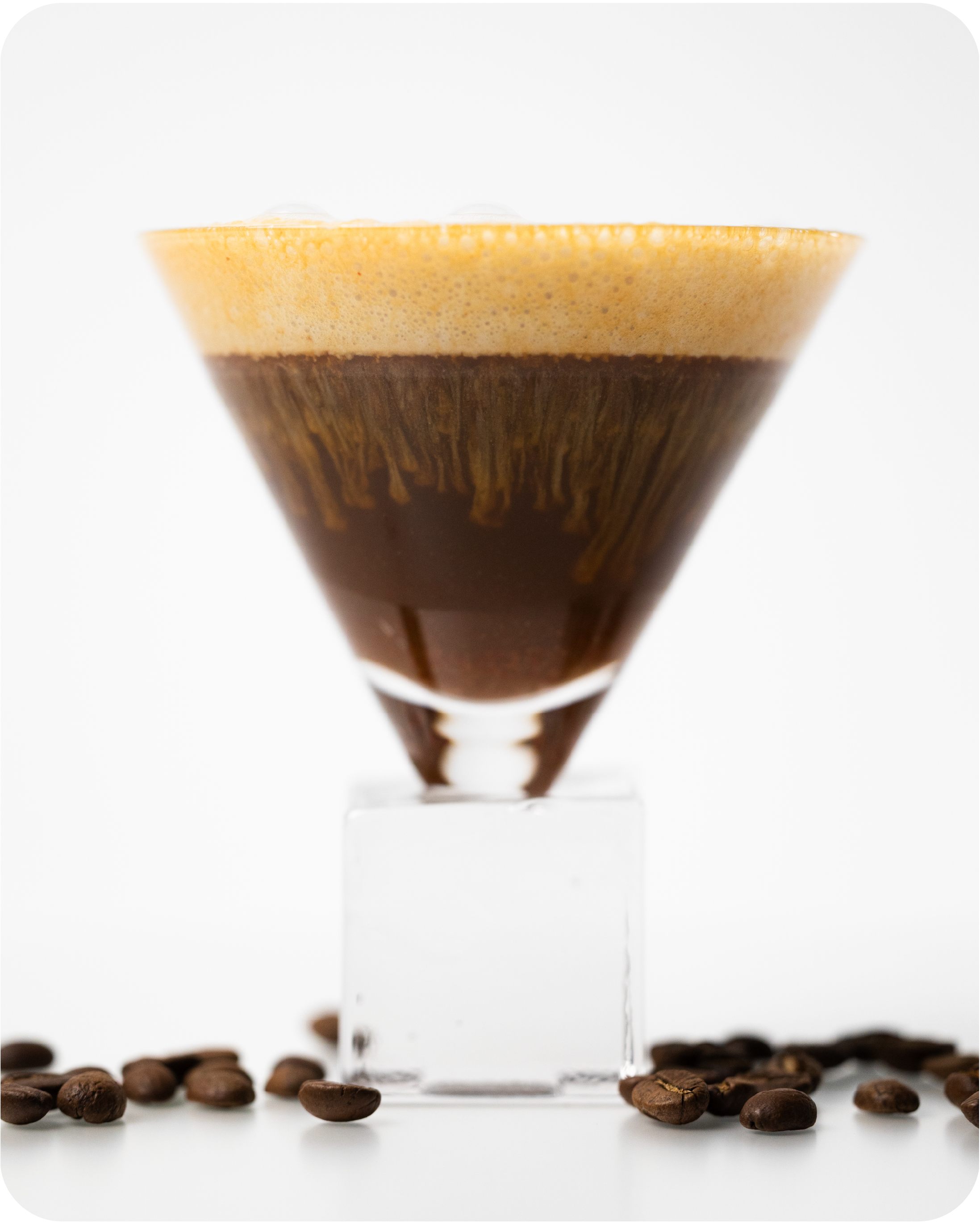 Espresso + original oat milk + Licor 43
