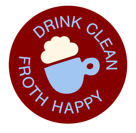 drink clean froth happy icon